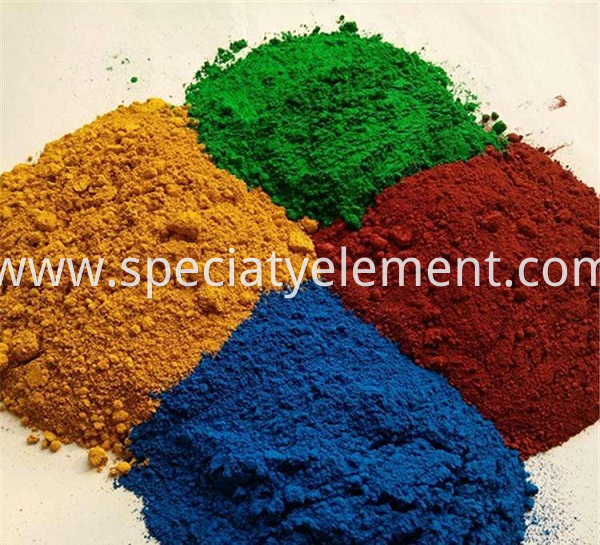 Popular pigment red iron oxide 